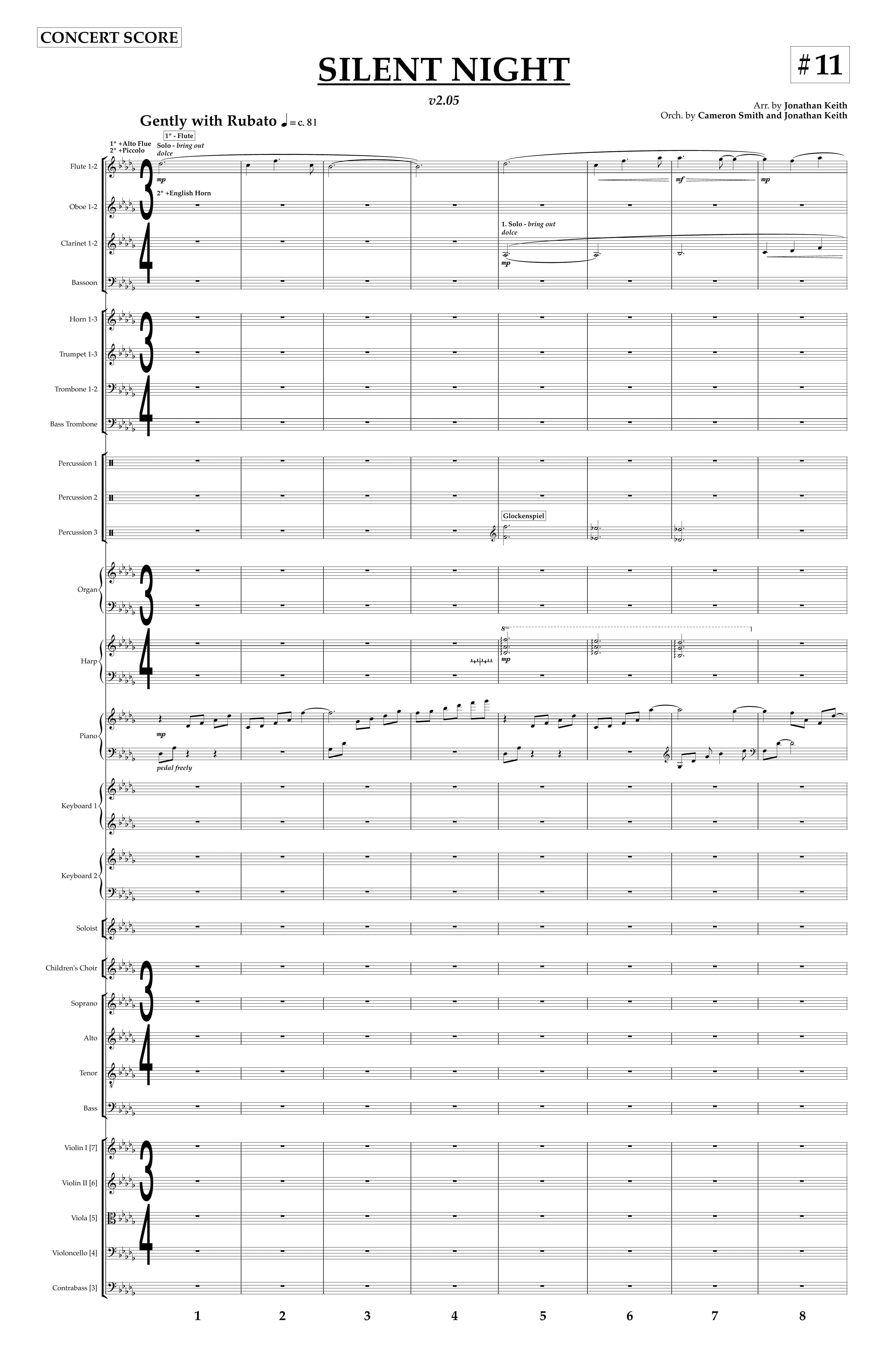 Silent Night — Orchestral Rental